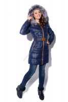 Куртки,пуховики женские Bona B-6018SIN